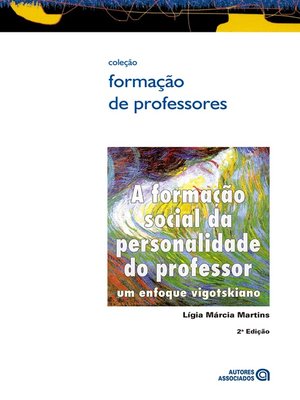 cover image of A formação social da personalidade do professor
